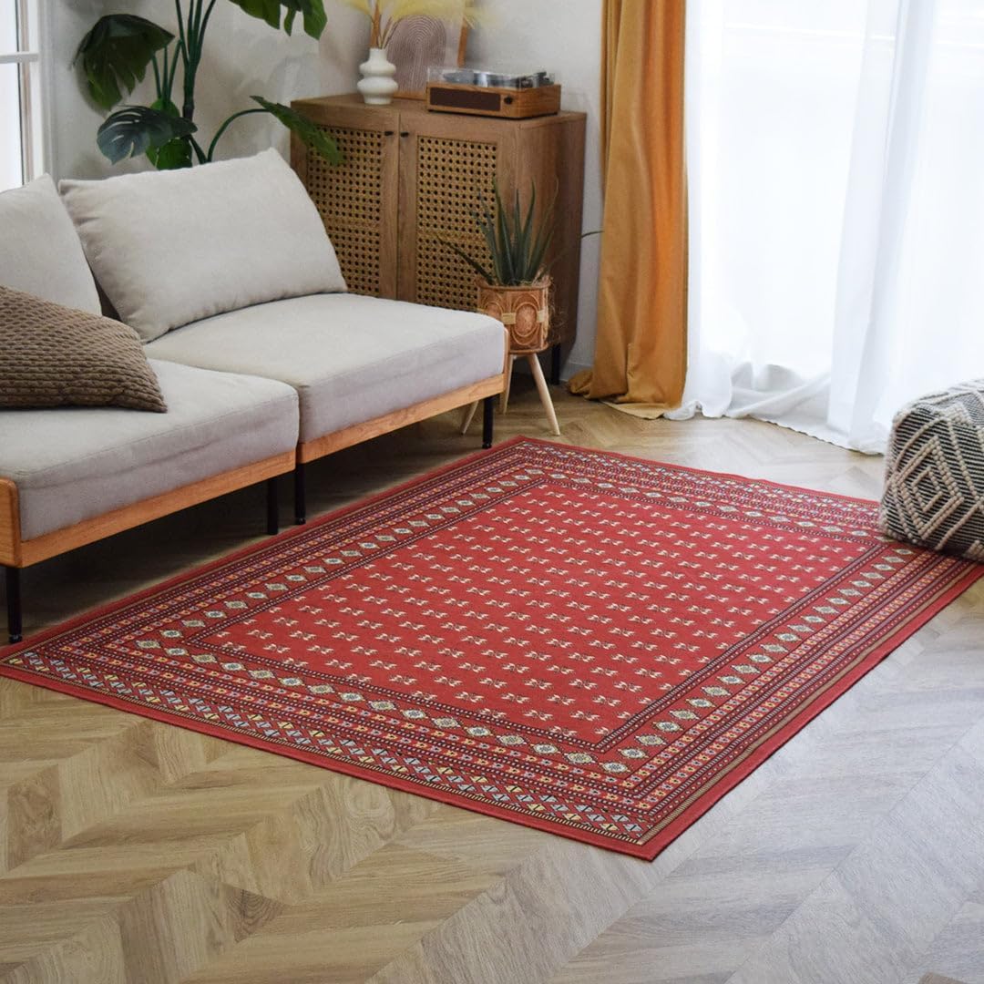 【夏のキャンペーン】ペルシャ　ギャッベ 玄関　88×60 茜色　生命の木 夏のキャンペーン】ペルシャ ギャッベ 玄関 88×60 茜色 生命の木 夏の